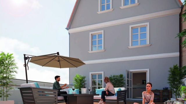 Unverbindliche Außenanimation