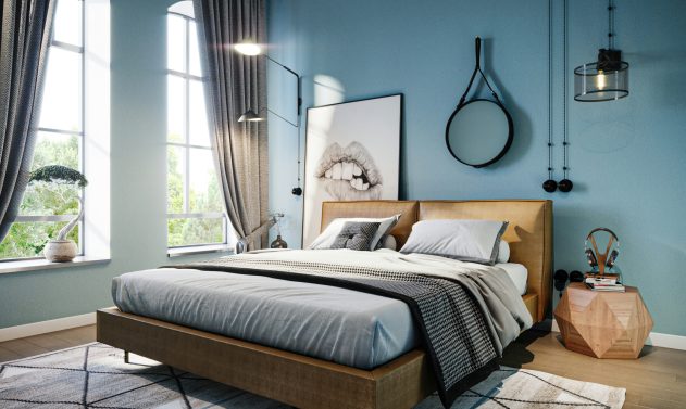 Unverbindliche Visualisierung Schlafzimmer