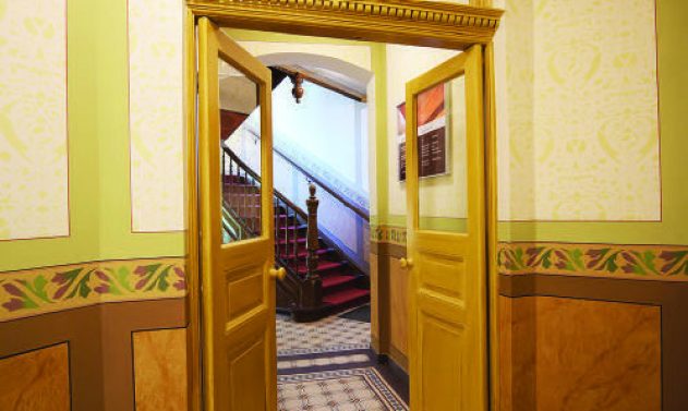 Treppenhausansicht des Objekts