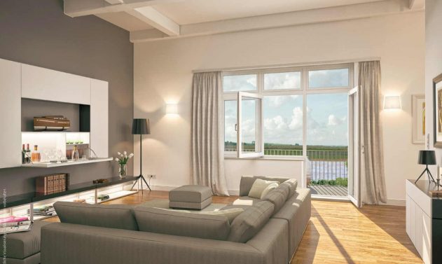 Unverbindliche Visualisierung Wohnraum