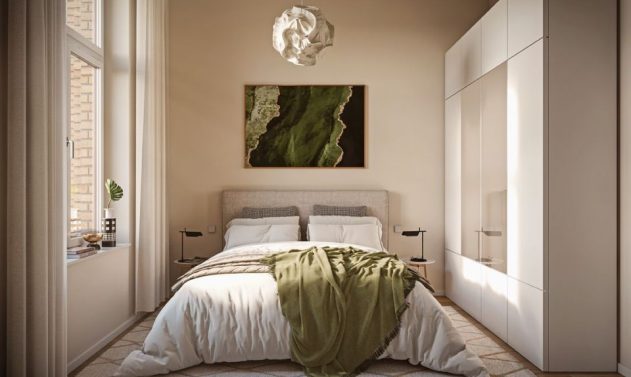Unverbindliche Visualisierung Schlafzimmer